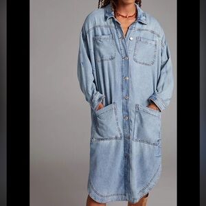 Anthropologie’s Pilcro Denim Duster